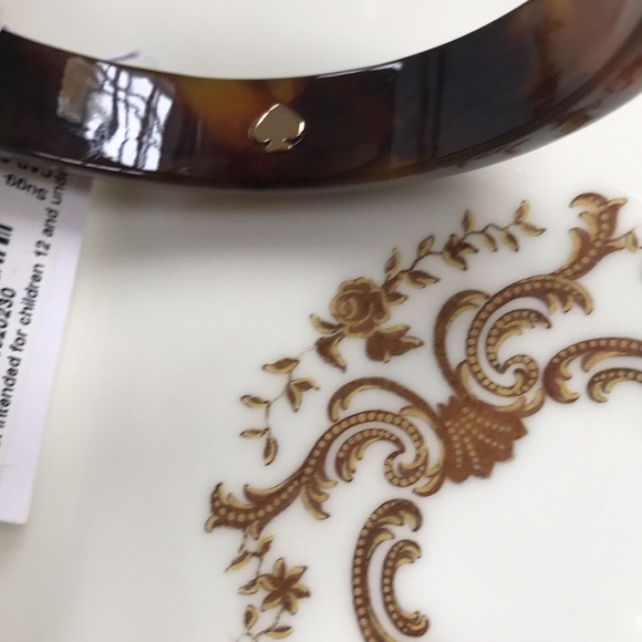 Kate spade Tortoise & Pink Rhinestone Bracelet NWT - Picture 6 of 7